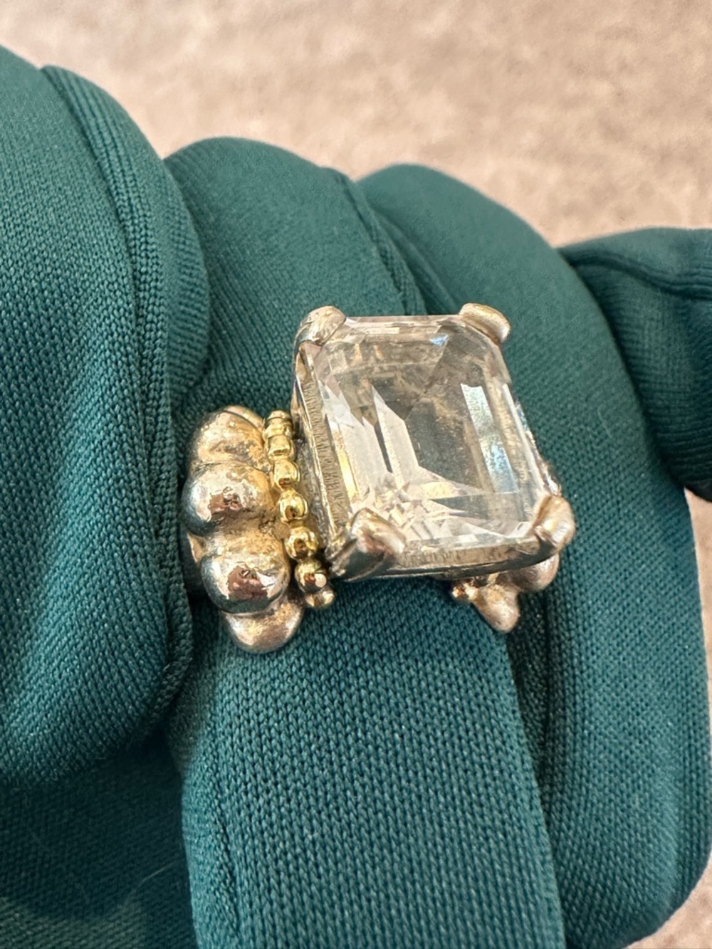 LAGOS Glacier Topaz Caviar Collection Ring - Picture 7 of 10